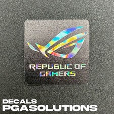 1x Asus ROG Prismatic Desktop / Laptop Custom Sticker Label