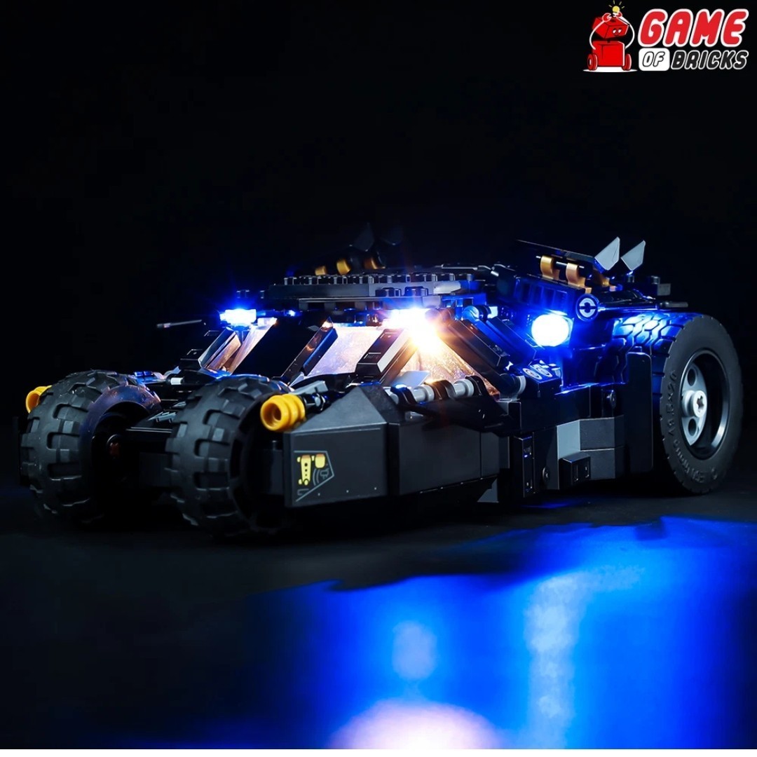 Batmobile Tumbler Scarecrow Showdown Light Kit for LEGO 76239