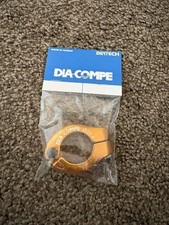 DIA-COMPE MX-1500 KLAPPBARE SATTELSTÜTZENKLEMME 25,4mm (1") GOLD BMX FREESTYLE 80er Jahre!!