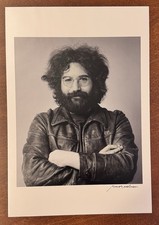 Baron Wolman Signed Jerry Garcia Photograph Art Print Poster Grateful Dead Photo