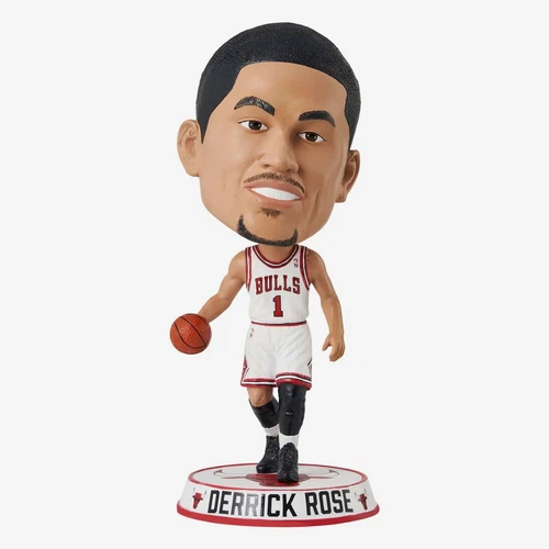 Derrick Rose Chicago Bulls 2011 Home Jersey Bighead Bobblehead NBA Basketball
