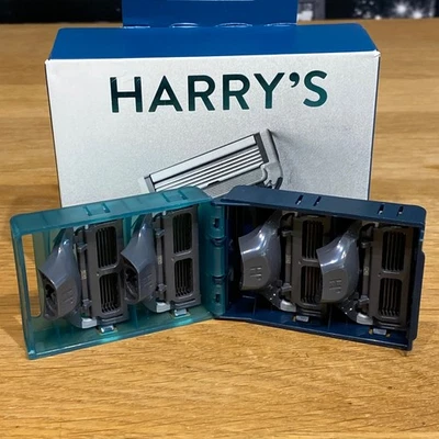 HARRYS Harry's Mens Razor Shaver Refill 4 x cartridges (5 Blades) Unboxed Original