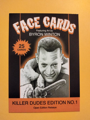 Candyman horror Face Card art card B. Winton pack fresh Free Ship cool!