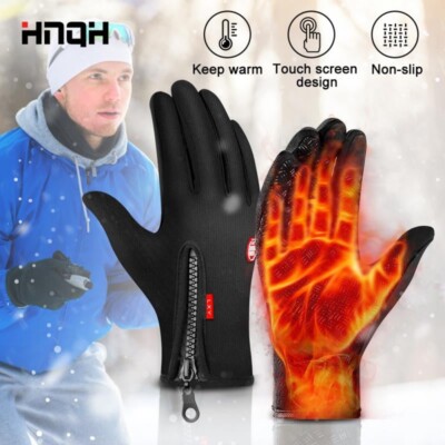 Thermal Windproof Waterproof Winter Gloves Touch Screen Warm
