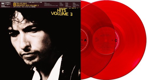Bob Dylan Greatest Hits Volume 3 Japan Limited Clear Red Vinyl Recored New - Picture 3 of 3