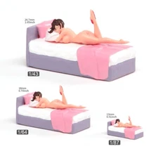 1/64 1/87 1/43 1/18 1/24 Sexy Girl Scene Miniatures Figures Model For Cars Toys