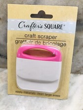 ShipN24Hours. Crafters Square Wide Scraper. New Pink/White