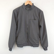 Fabletics Women's Gray Full Zip Feel Good Performance Jacket Pockets Size M