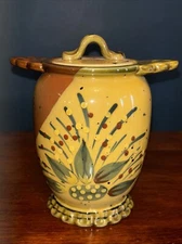 Centrum Ciene Vase Designed By Nanette Vacher Hand Painted 7 In Floral Design