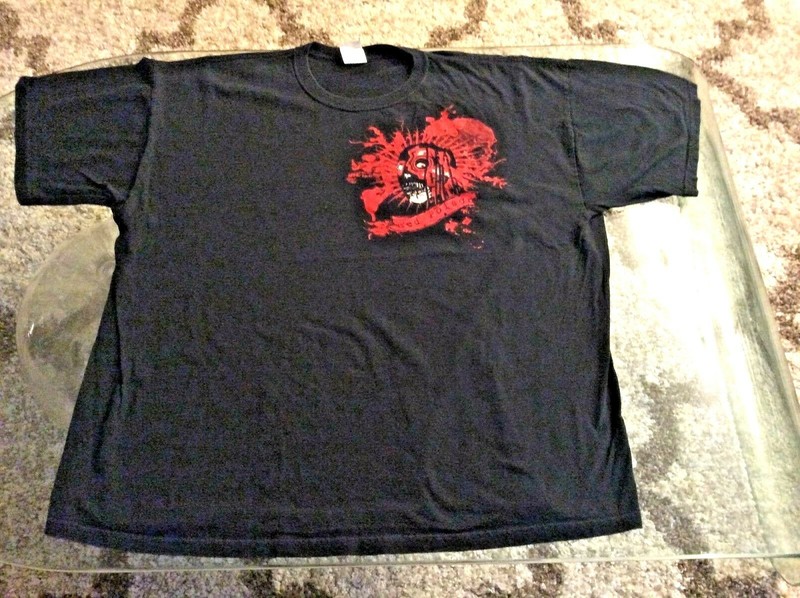 Red Poison "Delirious" Black Shirt Adult 2X-Large 2XL XXL 