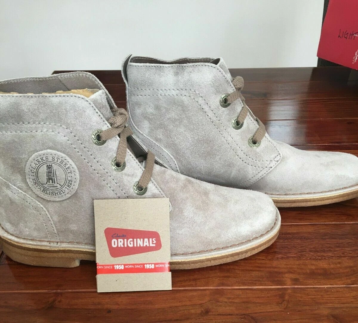 Clarks desert boot outlet wolf