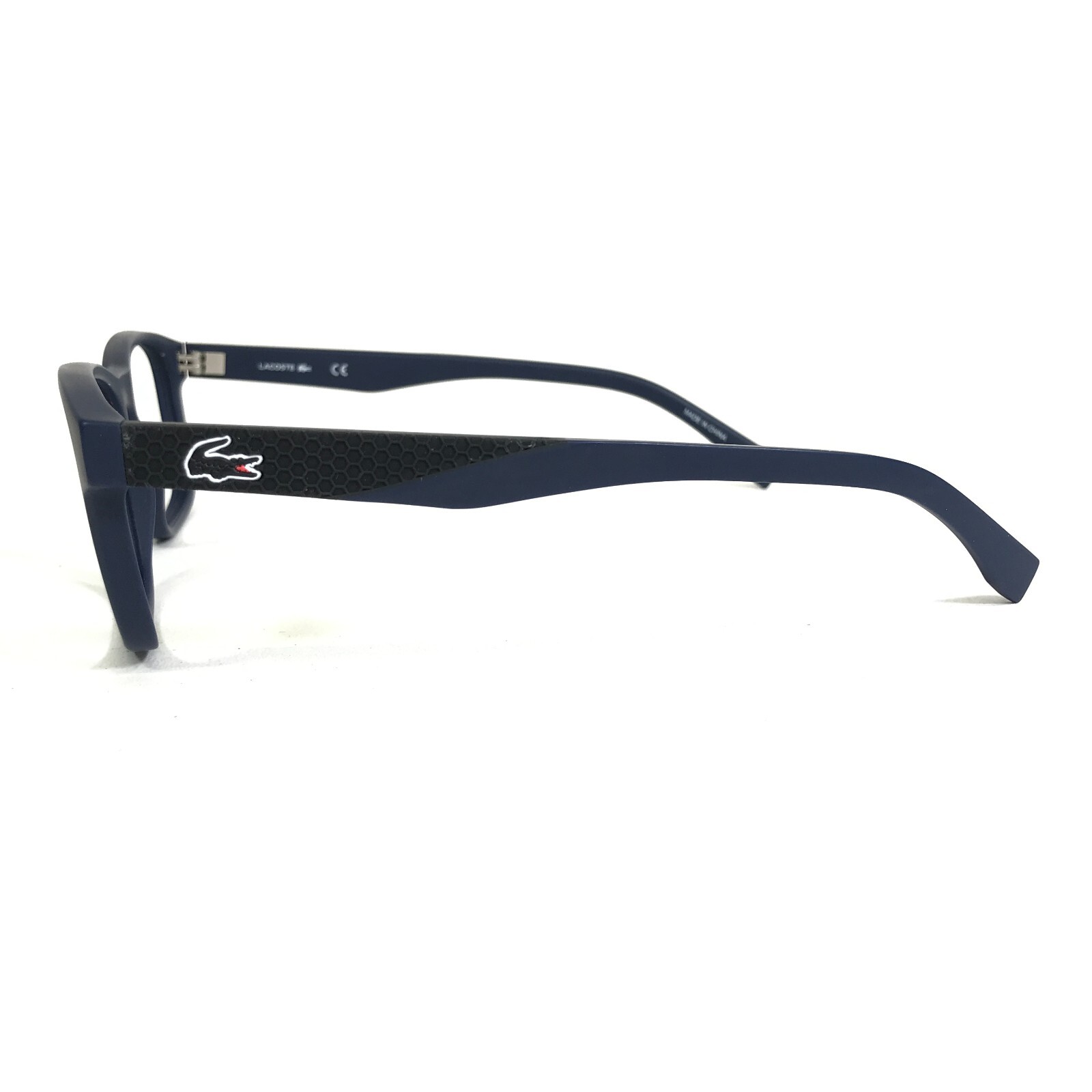 Lacoste Eyeglasses Frames L2842 424 Matte Blue Rectangular Full Rim 5517150 eBay
