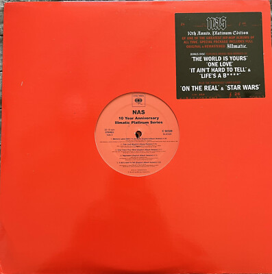 Illmatic [10th Anniversary Platinum Edition] [PA] [LP] by Nas