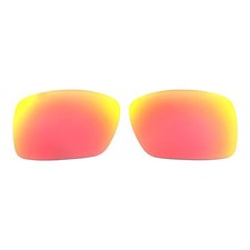 New Walleva Fire Red Polarized Replacement Lenses For Smith Optics Outlier XL