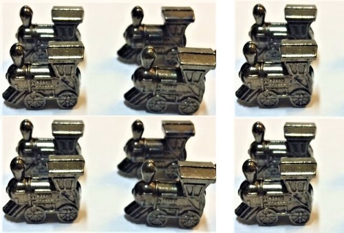 Dominoes Train Domino 12 Metal Die Cast Trains Markers Large Train Free Shipping - Picture 2 of 4