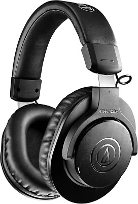 Audio-Technica Bluetooth Wireless Over the Ear Headphones (Black)