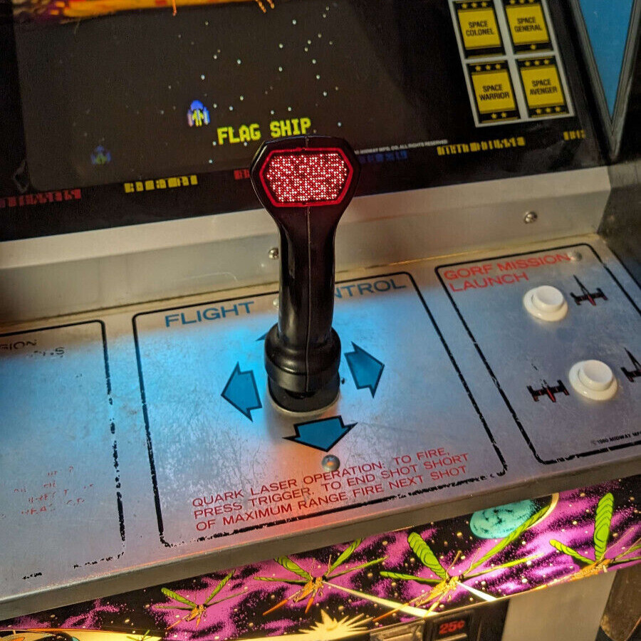 Cabaret Tron Retro Game GORF Arcade Game LED Matrix Mod Midway Gomez Gorf  Upright Cabaret