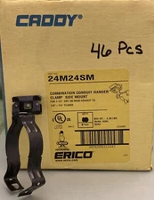 QTY 46 ERICO CADDY 24M24SM Combination Conduit Hanger