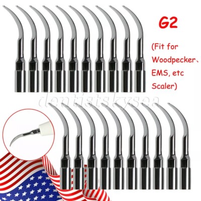 5-20*Dental Ultrasonic Piezo Scaler Tips G2 for EMS/Woodpecker Handpiece KYZ