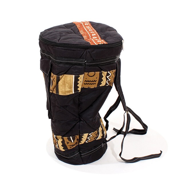 D'Jembe Drum Bags Carrying Cases Mud Cloth & Canvas (Djembe Drums