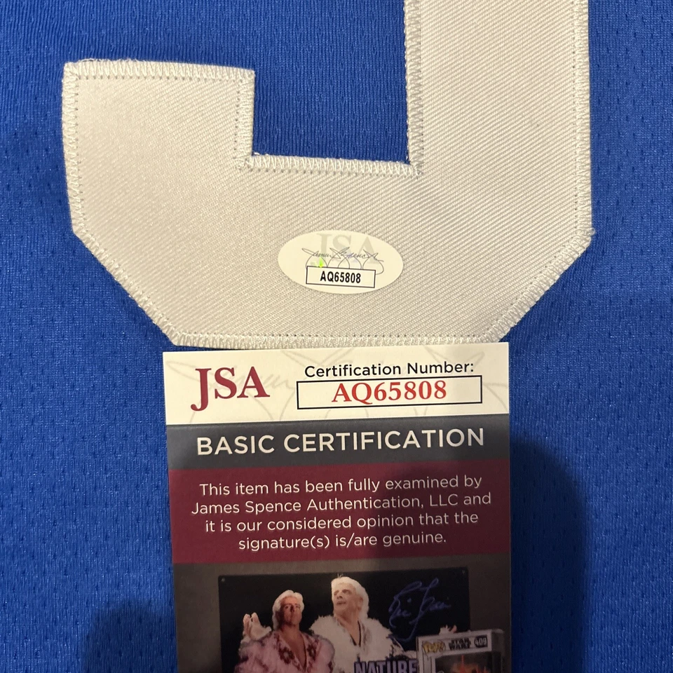 DUKE BLUE DEVILS- GREG PAULUS SIGNED AUTOGRAPH JERSEY JSA COA BASKETBALL  - Image 4 of 4