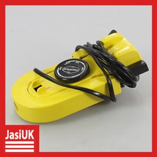 old rare vintage Compact Small Foldable Electric Travel Iron 300W Yellow Black