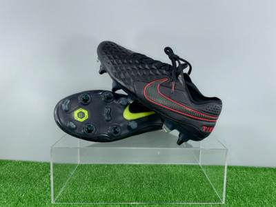 Nike Tiempo Legend VIII SG AT5900-060 Elite US9 UK8 Schwarz Stiefel Stollen H...