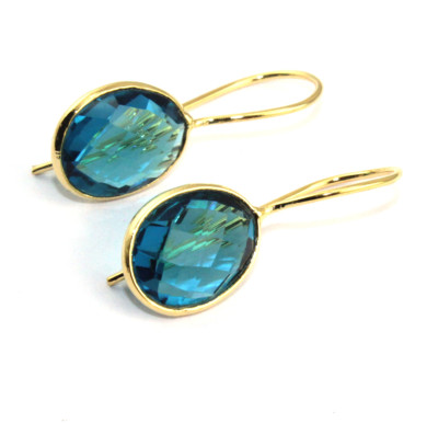 Studs Golden Opalite Gold Plated Earrings At ₹ 290/pair In Jaipur | ID - Foto 9