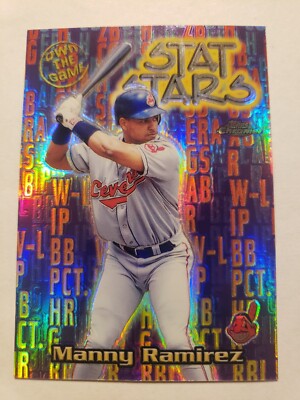 Refractor Manny Ramirez 2000 Topps Chrome Own The Game 