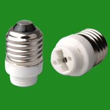 2x Edison Screw ES E27 To G9 Light Bulb Adaptor Lamp Socket Converter Holder
