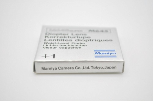 Unused Mamiya M645/M645 Super+1 Diopter lens for Waist level finder From Japan✈ - Picture 4 of 12