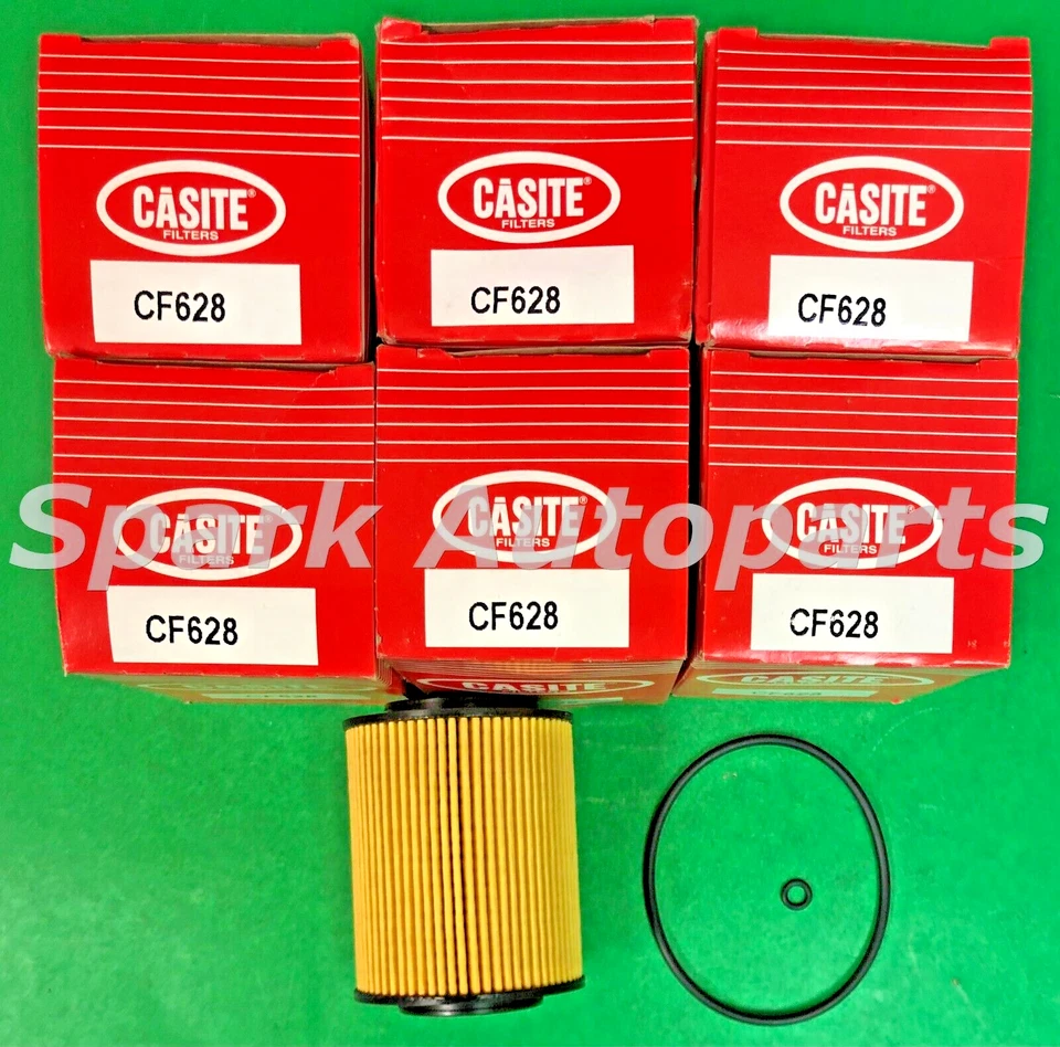 Caja de 6 filtros de aceite de motor CASITE CF628 para MERCEDES-BENZ FREIGHTLINER, CH10323 Foto 2 de 3