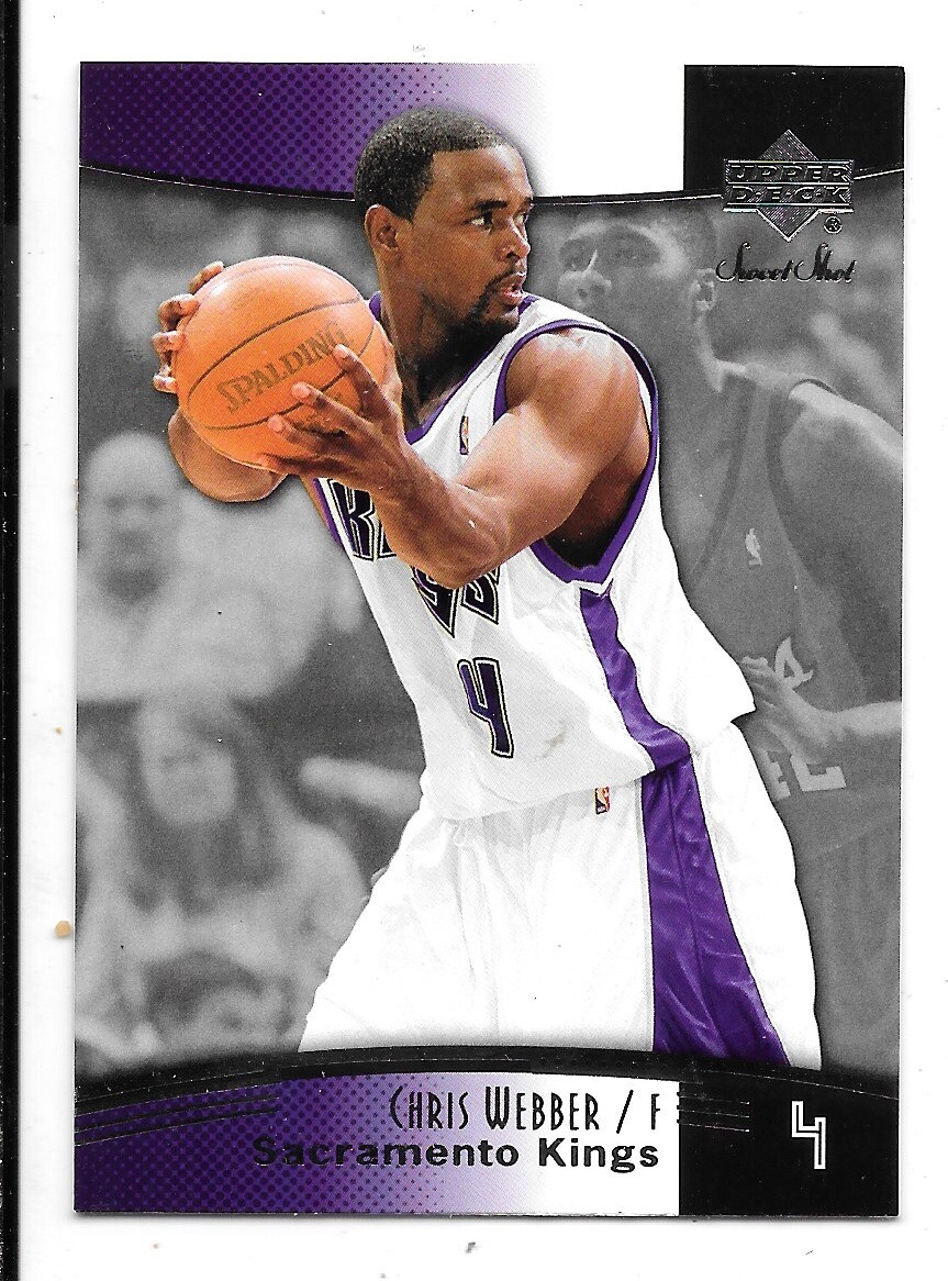 2004-05 Upper Deck Sweet Spot Chris Webber Kings #74 NRMT
