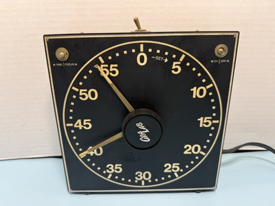 Vintage GraLab Model 300 Photography Darkroom Timer ~ Tested & Works