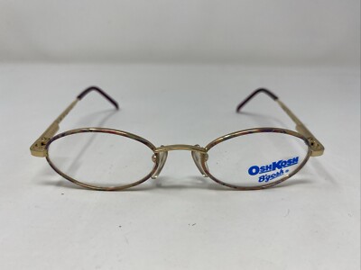 OshKosh B gosh France OK 388 003 42-17-125 Demi/Gold Eyeglasses Frame D286
