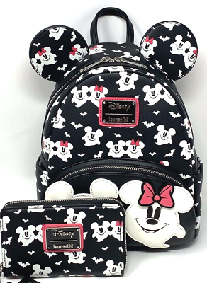 Loungefly Disney Mickey & Minnie Ghostly Glow-in-the-Dark  display picture 1