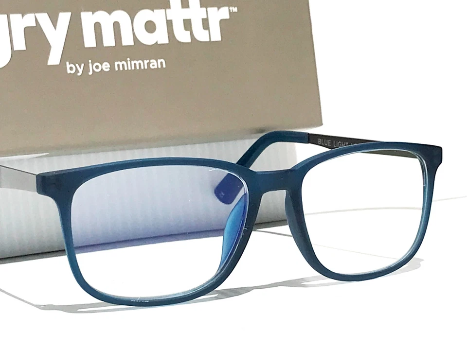 Gafas Gry Mattr DESIGNER READERS Marco Azul Pizarra WITTY Bloqueo de Luz Azul Foto 3 de 4