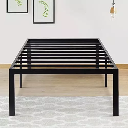 Olee Sleep 18 Inch Tall Heavy Duty Steel Slat Anti slip Support