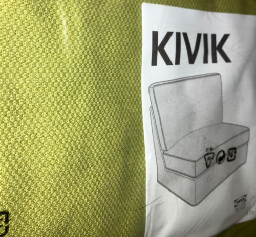 IKEA Kivik Dansbo Yellow Green Chair Lime 1-Seat Sofa Section COVER,Chartreuse