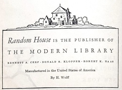 The Age Of Innocence Edith Wharton Modern Library 1st Edition HB Book 1948 - Picture 5 of 6