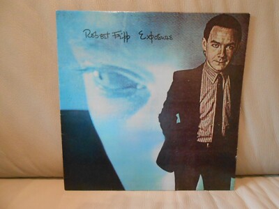 ROBERT FRIPP - EXPOSURE - 1st PRESS - UK - MINT PLAY - ALBUM ADVERT