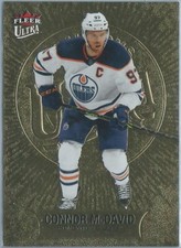 2021-22 Upper Deck Fleer Ultra Connor McDavid Medallions Gold   126/200   M-4