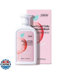 FuYanJie Peach Leaf Feminine Wash For intimate area Hygiene and Itchy, pH Bal