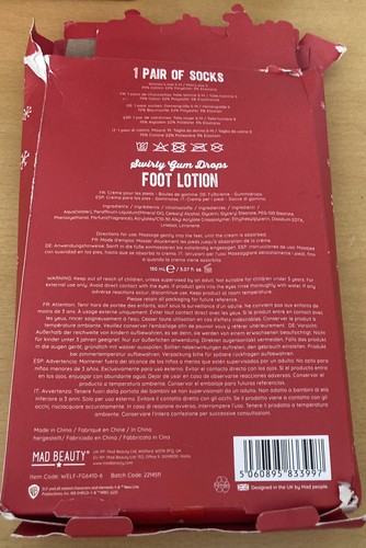 BUDDY THE ELF CULTURE FOOT CARE & SOCK SET BNIB XMAS CHRISTMAS GIFT (DAMAGED BOX - Picture 12 of 14