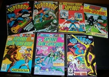 LOT of 7: SUPERBOY 158, 164, 185, 200, 218, 219, 52 Neal Adams, Wally Wood