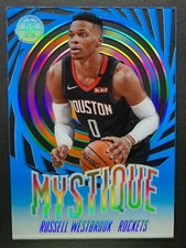 Russell Westbrook 2019-20 Panini Illusions Mystique Sapphire Insert Card
