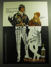 1970 Wolfschmidt Vodka Ad - Some people say all vodkas are alike