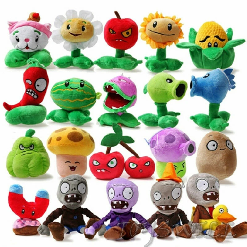 Plants vs Zombies 2 Figuras PVZ Juguete de Peluche Suave Muñeca de Peluche Lindo Niño Bebé Regalo Foto 2 de 4
