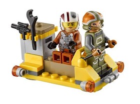 Lego Star Clone Wars 75102 Poe's X-Wing Fighter Poe Dameron BB-8 Minifigs NISB