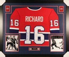 Henri Richard Signed Canadiens 35
